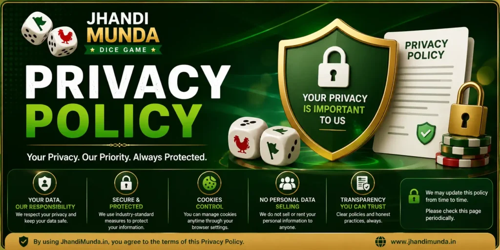 Jhandi Munda Privacy Policy